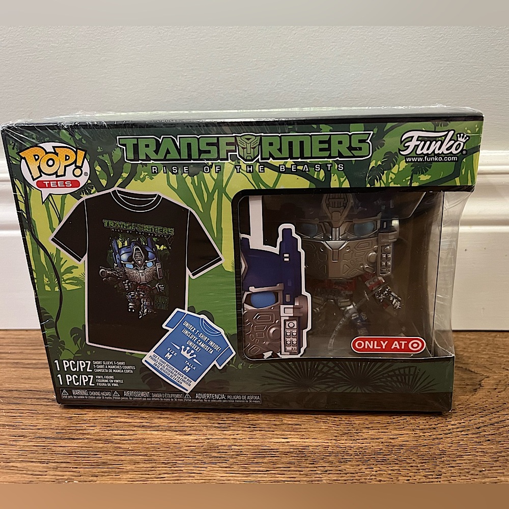 Funko Pop! & Tee. Transformers Optimus Prime